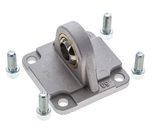 Clevis Spherical Male 63 mm ISO 15552 ISO 21287 Aluminium