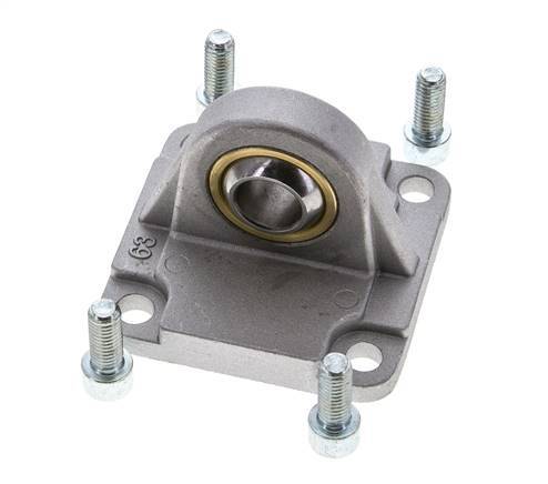 Clevis Spherical Male 63 mm ISO 15552 ISO 21287 Aluminium