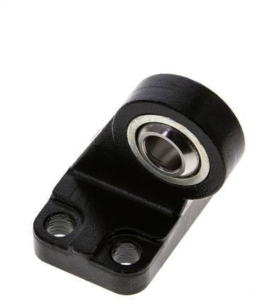 Clevis Spherical Male Right-Angled 32 mm ISO 15552 and 21287 Steel