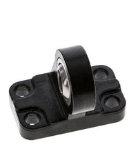 Clevis Spherical Male Right-Angled 32 mm ISO 15552 and 21287 Steel