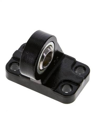 Clevis Spherical Male Right-Angled 32 mm ISO 15552 and 21287 Steel
