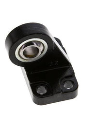 Clevis Spherical Male Right-Angled 32 mm ISO 15552 and 21287 Steel