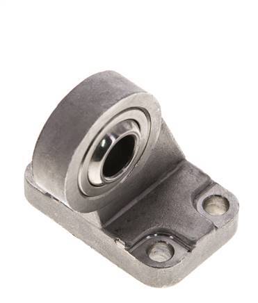 Clevis Spherical Male Right-Angled 40 mm ISO 15552 and 21287 Stainless steel 316 (1.4401)