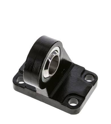 Clevis Spherical Male Right-Angled 80 mm ISO 15552 and 21287 Steel