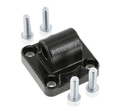 Clevis Male 32 mm ISO 15552 ISO 21287 Burnished steel