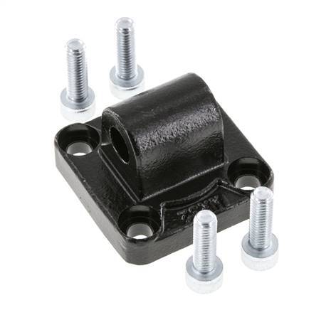 Clevis Male 32 mm ISO 15552 ISO 21287 Burnished steel