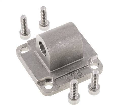 Clevis Male 63 mm ISO 15552 ISO 21287 Stainless steel 316 (1.4401)