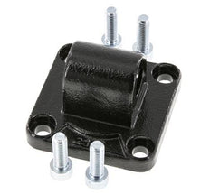 Clevis Male 63 mm ISO 15552 ISO 21287 Burnished steel