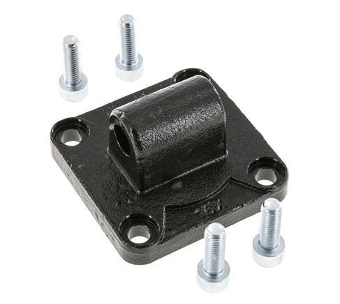 Clevis Male 80 mm ISO 15552 ISO 21287 Burnished steel