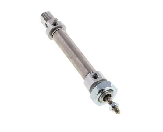 ISO 6432 Round Double Acting Cylinder 10-25mm - Magnetic
