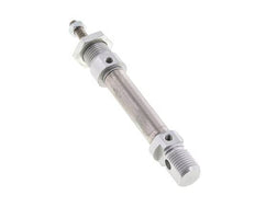 ISO 6432 Round Double Acting Cylinder 12-25mm - Magnetic