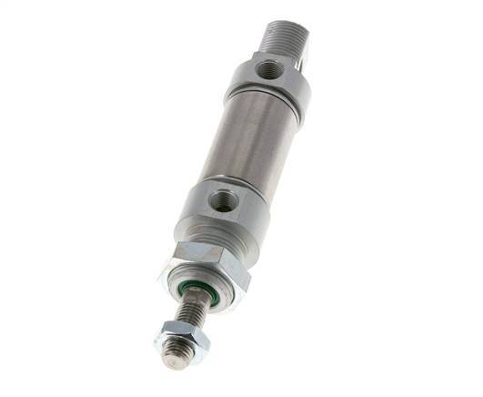 ISO 6432 Round Double Acting Cylinder 25-10mm - Magnetic