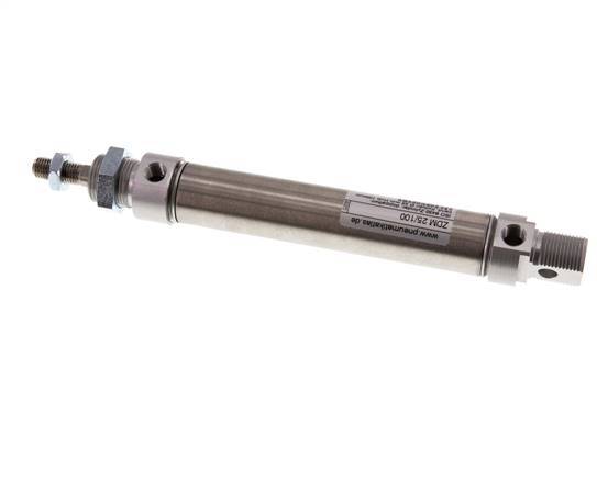ISO 6432 Round Double Acting Cylinder 25-100mm - Magnetic
