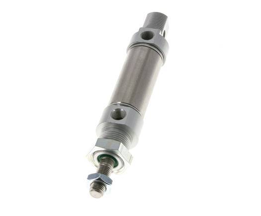 ISO 6432 Round Double Acting Cylinder 25-25mm - Magnetic