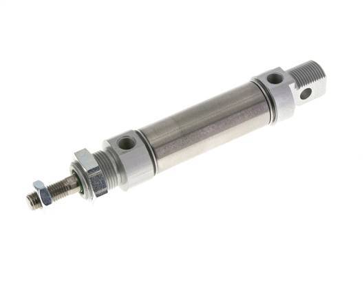 ISO 6432 Round Double Acting Cylinder 25-40mm - Magnetic