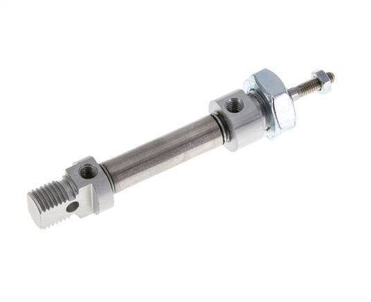 ISO 6432 Round Double Acting Cylinder 8-10mm - Magnetic