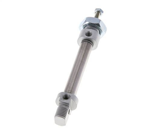 ISO 6432 Round Double Acting Cylinder 8-25mm - Magnetic