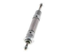 ISO 6432 Round Double Acting Cylinder 16-10mm - Magnetic - Male Threaded - Double Rod