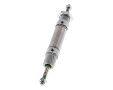 ISO 6432 Round Double Acting Cylinder 16-10mm - Magnetic - Male Threaded - Double Rod