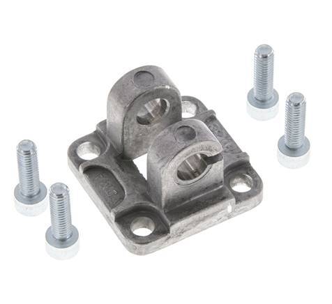 Clevis Female 32 mm ISO 15552 ISO 21287 Aluminium