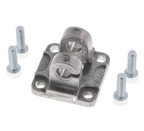 Clevis Female 32 mm ISO 15552 ISO 21287 Aluminium