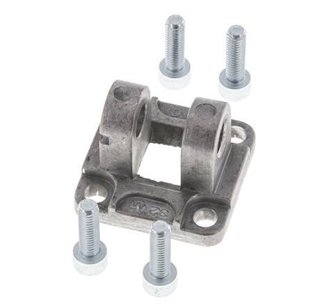 Clevis Female 32 mm ISO 15552 ISO 21287 Aluminium