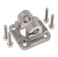 Clevis Female 40 mm ISO 15552 ISO 21287 Stainless steel 316 (1.4401)