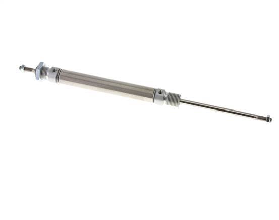 ISO 6432 Round Double Acting Cylinder 16-80mm - Magnetic - Male Threaded - Double Rod