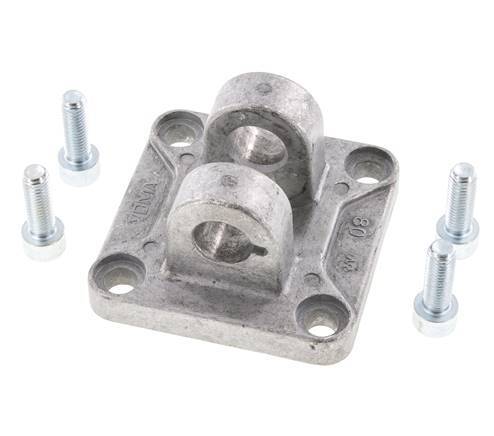 Clevis Female 80 mm ISO 15552 ISO 21287 Aluminium