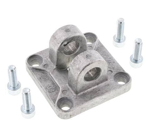 Clevis Female 80 mm ISO 15552 ISO 21287 Aluminium