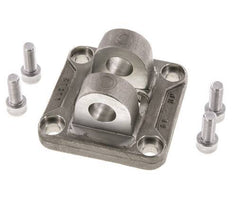 Clevis Female 80 mm ISO 15552 ISO 21287 Stainless steel 316 (1.4401)