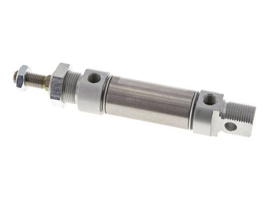 ISO 6432 Round Double Acting Cylinder 25-25mm - Magnetic - Non-Rotating