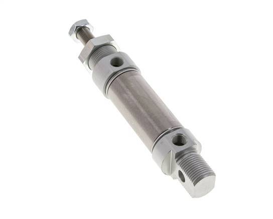 ISO 6432 Round Double Acting Cylinder 25-25mm - Magnetic - Non-Rotating