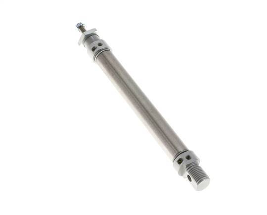 ISO 6432 Round Double Acting Cylinder 16-100mm - Magnetic - Damping