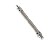 ISO 6432 Round Double Acting Cylinder 16-100mm - Magnetic - Damping