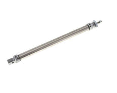 ISO 6432 Round Double Acting Cylinder 16-180mm - Magnetic - Damping