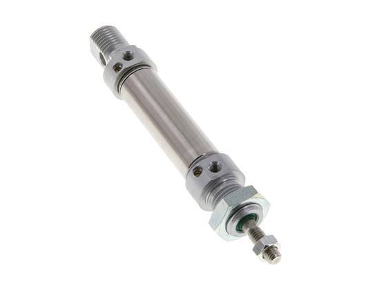 ISO 6432 Round Double Acting Cylinder 16-25mm - Magnetic - Damping