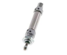 ISO 6432 Round Double Acting Cylinder 16-25mm - Magnetic - Damping