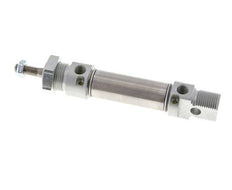 ISO 6432 Round Double Acting Cylinder 20-25mm - Magnetic - Damping