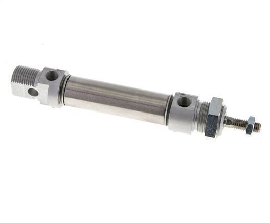 ISO 6432 Round Double Acting Cylinder 20-40mm - Magnetic - Damping