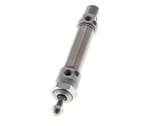 ISO 6432 Round Double Acting Cylinder 20-40mm - Magnetic - Damping