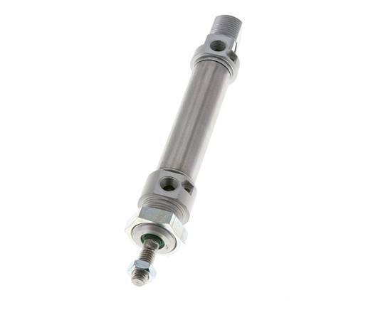 ISO 6432 Round Double Acting Cylinder 20-50mm - Magnetic - Damping
