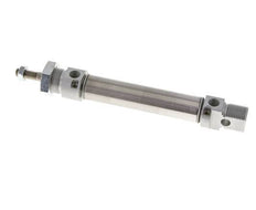 ISO 6432 Round Double Acting Cylinder 20-65mm - Magnetic - Damping