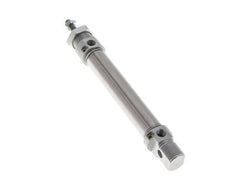 ISO 6432 Round Double Acting Cylinder 20-80mm - Magnetic - Damping
