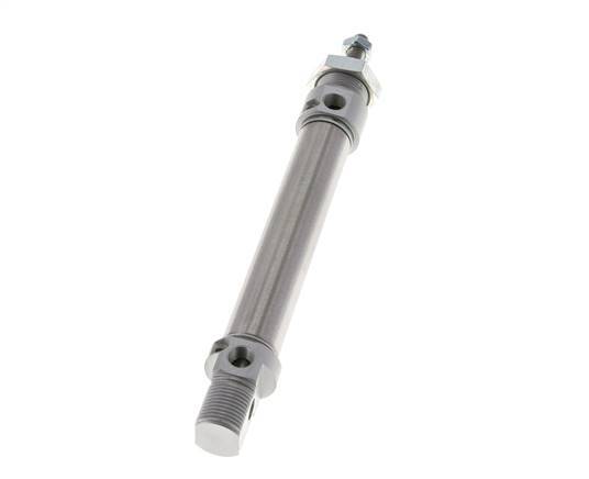 ISO 6432 Round Double Acting Cylinder 20-80mm - Magnetic - Damping