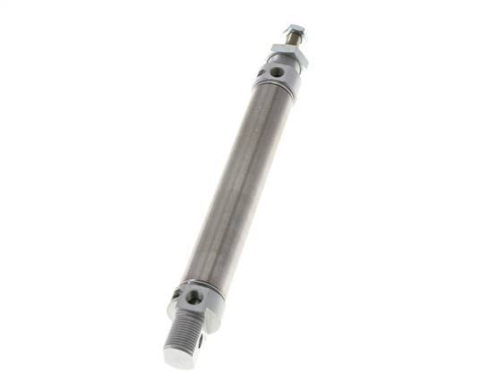 ISO 6432 Round Double Acting Cylinder 25-125mm - Magnetic - Damping