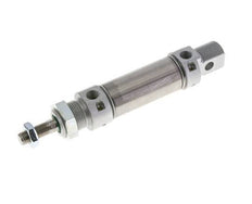 ISO 6432 Round Double Acting Cylinder 25-25mm - Magnetic - Damping