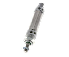 ISO 6432 Round Double Acting Cylinder 25-40mm - Magnetic - Damping