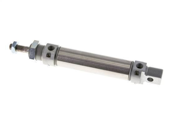 ISO 6432 Round Double Acting Cylinder 25-65mm - Magnetic - Damping