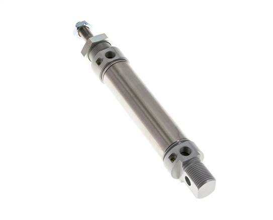 ISO 6432 Round Double Acting Cylinder 25-65mm - Magnetic - Damping